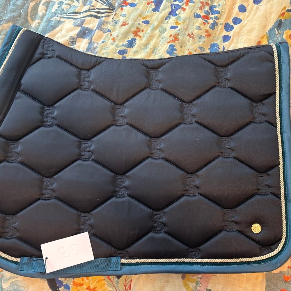 BNWT PS of Sweden Saddle Pad - Christmas 2021 Jump Cut Full Navy